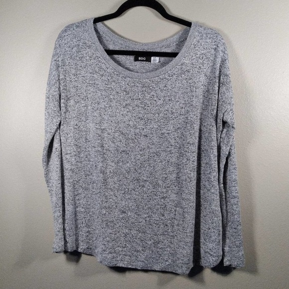 𝅺urban Outfitters BDG Gray Long Sleeve Shirt - Picture 1 of 5